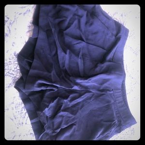 Lululemon navy blue casual shorts